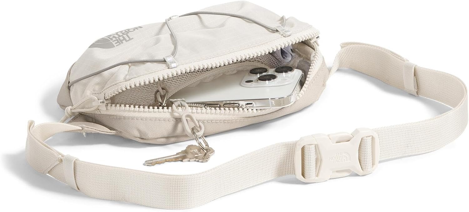 imageTHE NORTH FACE Terra Lumbar Hiking Hip Pack 1 Liter Storage Belt Bag Water Repellent Adjustable Strap Zip PocketsCalacattaSoapstone