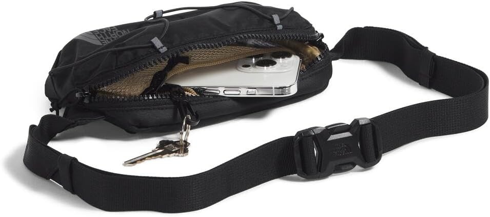 imageTHE NORTH FACE Terra Lumbar Hiking Hip Pack 1 Liter Storage Belt Bag Water Repellent Adjustable Strap Zip PocketsTNF BlackAsphalt Grey