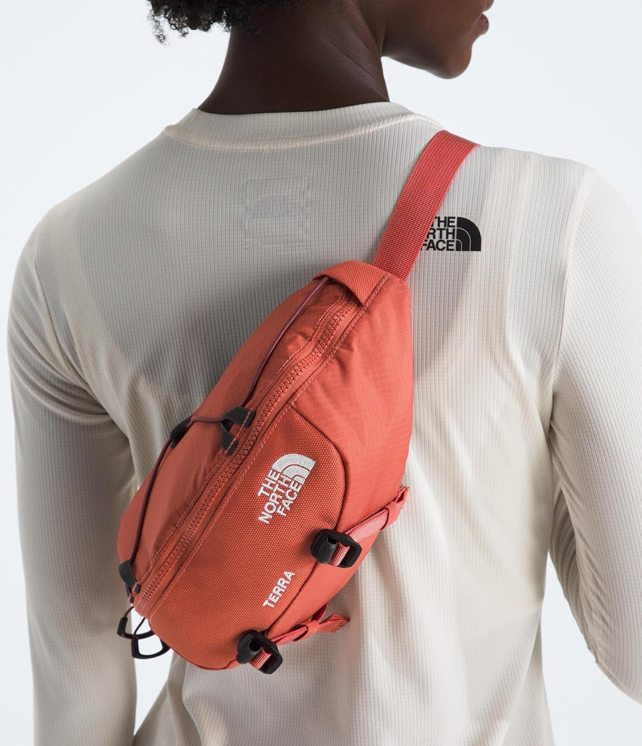 imageTHE NORTH FACE Terra Lumbar Hiking Hip Pack 3 Liter Storage Belt Bag Water Repellent Finish Adjustable StrapMars DustSumac