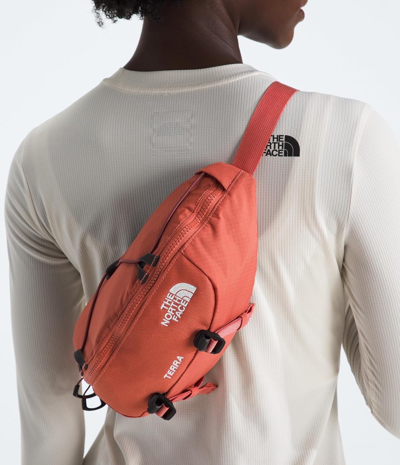 imageTHE NORTH FACE Terra Lumbar Hiking Hip Pack 3 Liter Storage Belt Bag Water Repellent Finish Adjustable StrapMars DustSumac