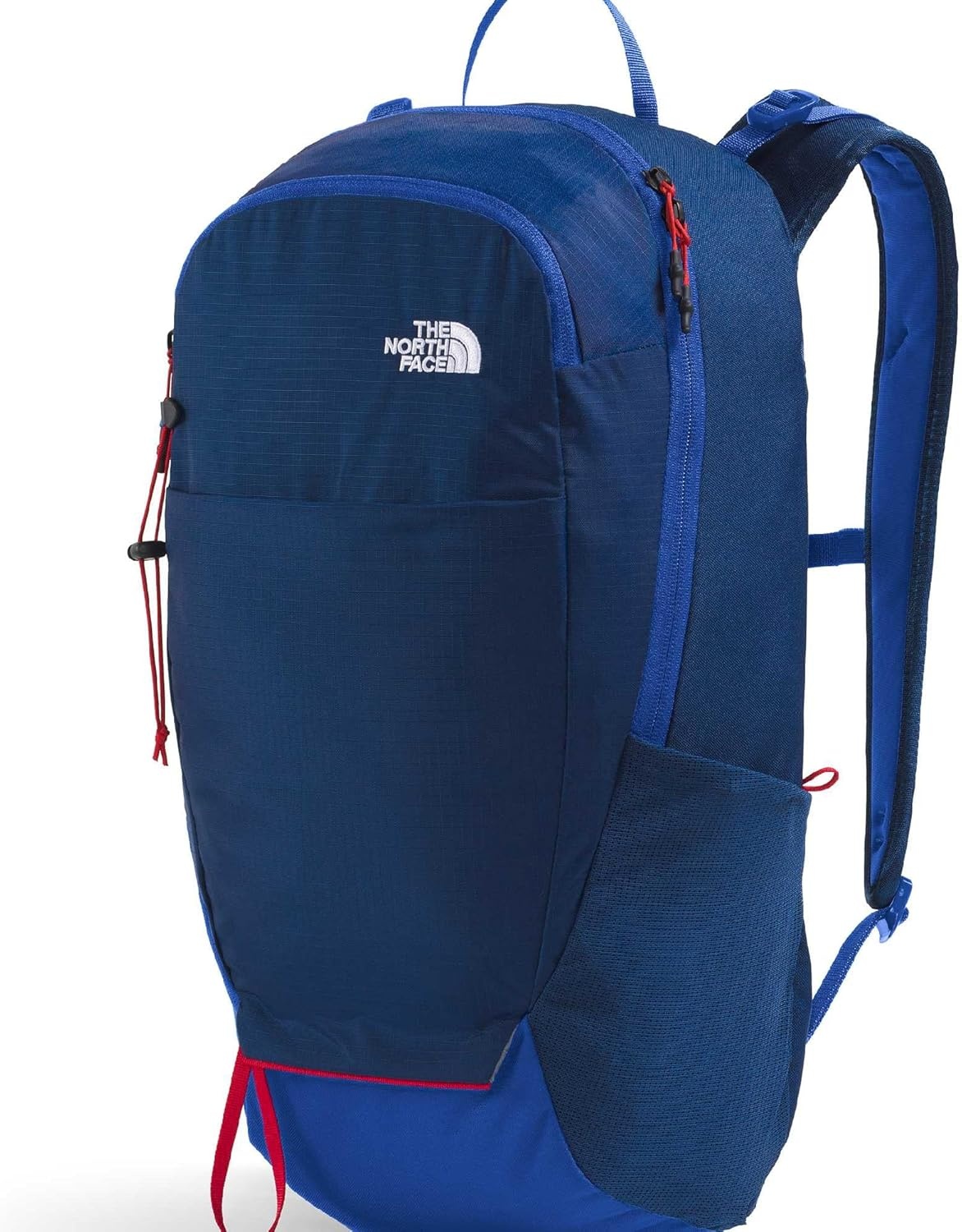 imageThe North Face Basin 18 Liter Technical Daypack with Rain Cover Unisex Backpack Sternum Strap Hiking Pole Attachment Duck GreenShady Blue One SizeEstate BlueTnf Blue