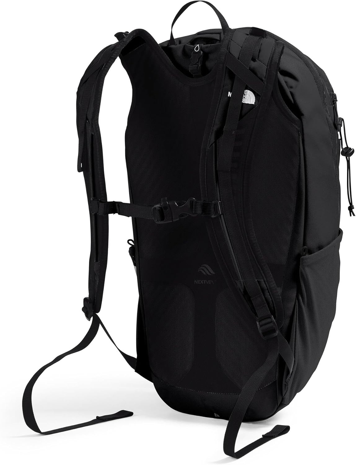 imageThe North Face Basin 18 Liter Technical Daypack with Rain Cover Unisex Backpack Sternum Strap Hiking Pole Attachment Duck GreenShady Blue One SizeTnf BlackTnf Blacknpf