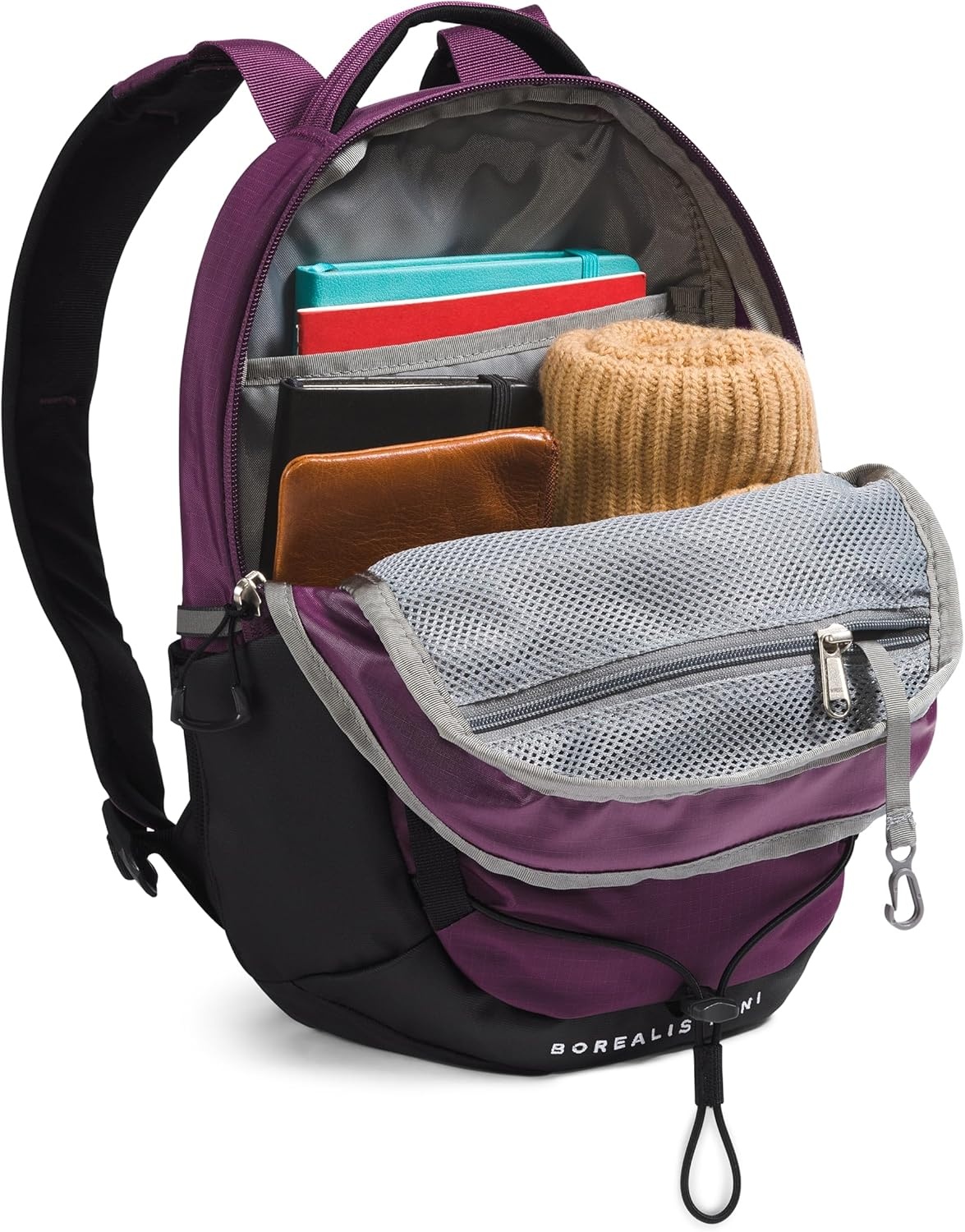 imageThe North Face Borealis Mini Backpack TNF BlackTNF BlackNPF One SizeBlack Currant PurpleTnf Black