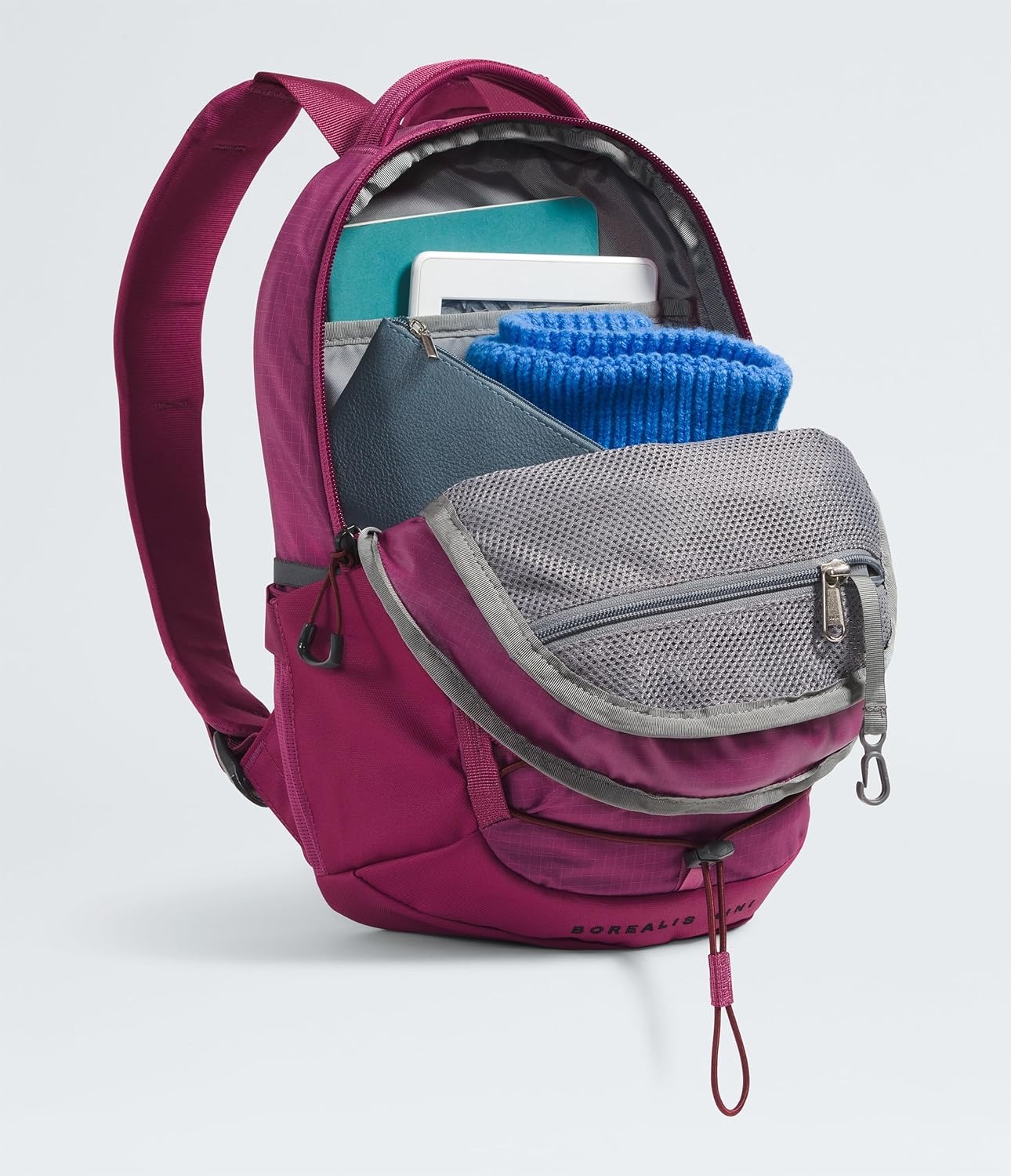 imageThe North Face Borealis Mini Backpack TNF BlackTNF BlackNPF One SizeCyber BerrySumac