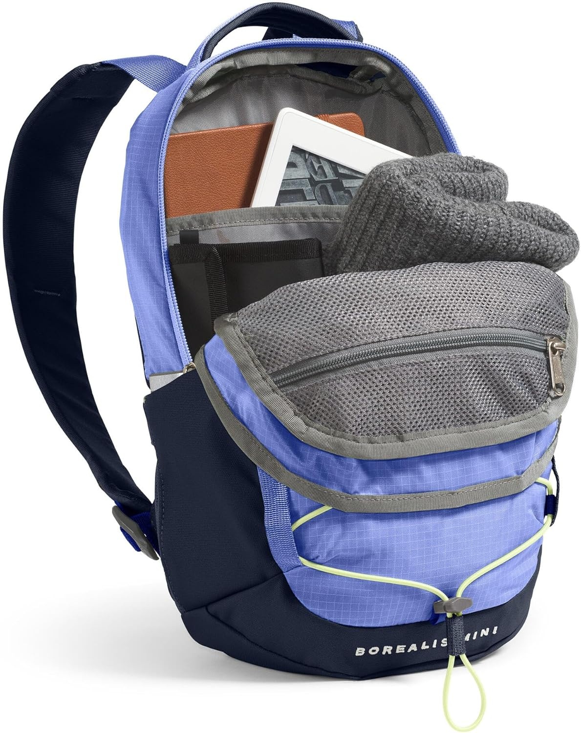 imageThe North Face Borealis Mini Backpack TNF BlackTNF BlackNPF One SizePeriwinkle GlowSummit NavyLemon Mist