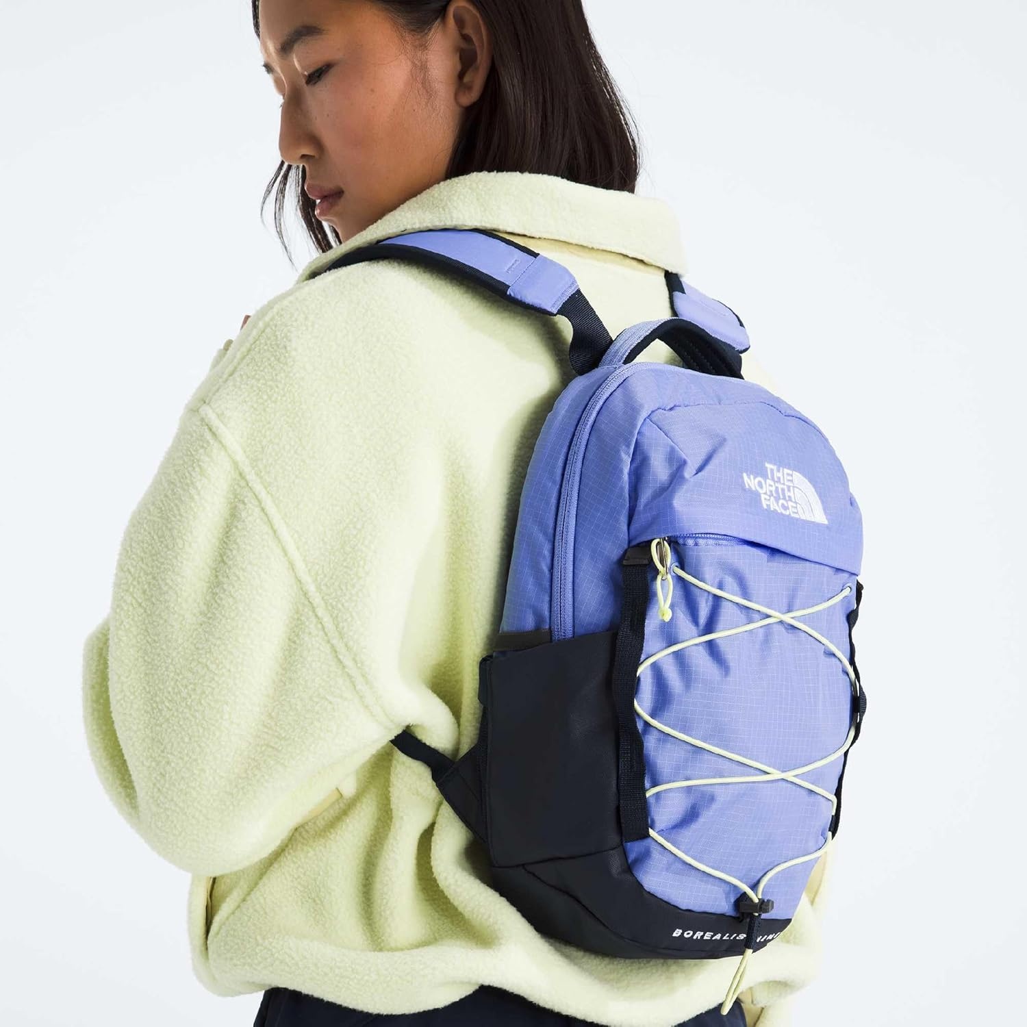 imageThe North Face Borealis Mini Backpack TNF BlackTNF BlackNPF One SizePeriwinkle GlowSummit NavyLemon Mist