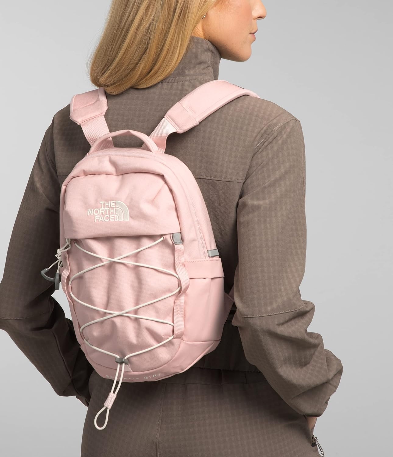 imageThe North Face Borealis Mini Backpack TNF BlackTNF BlackNPF One SizePink Moss Dark HeatherGardenia White