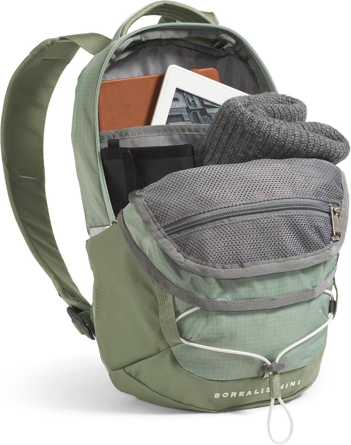 imageThe North Face Borealis Mini Backpack TNF BlackTNF BlackNPF One SizeSlate MossBark Mist