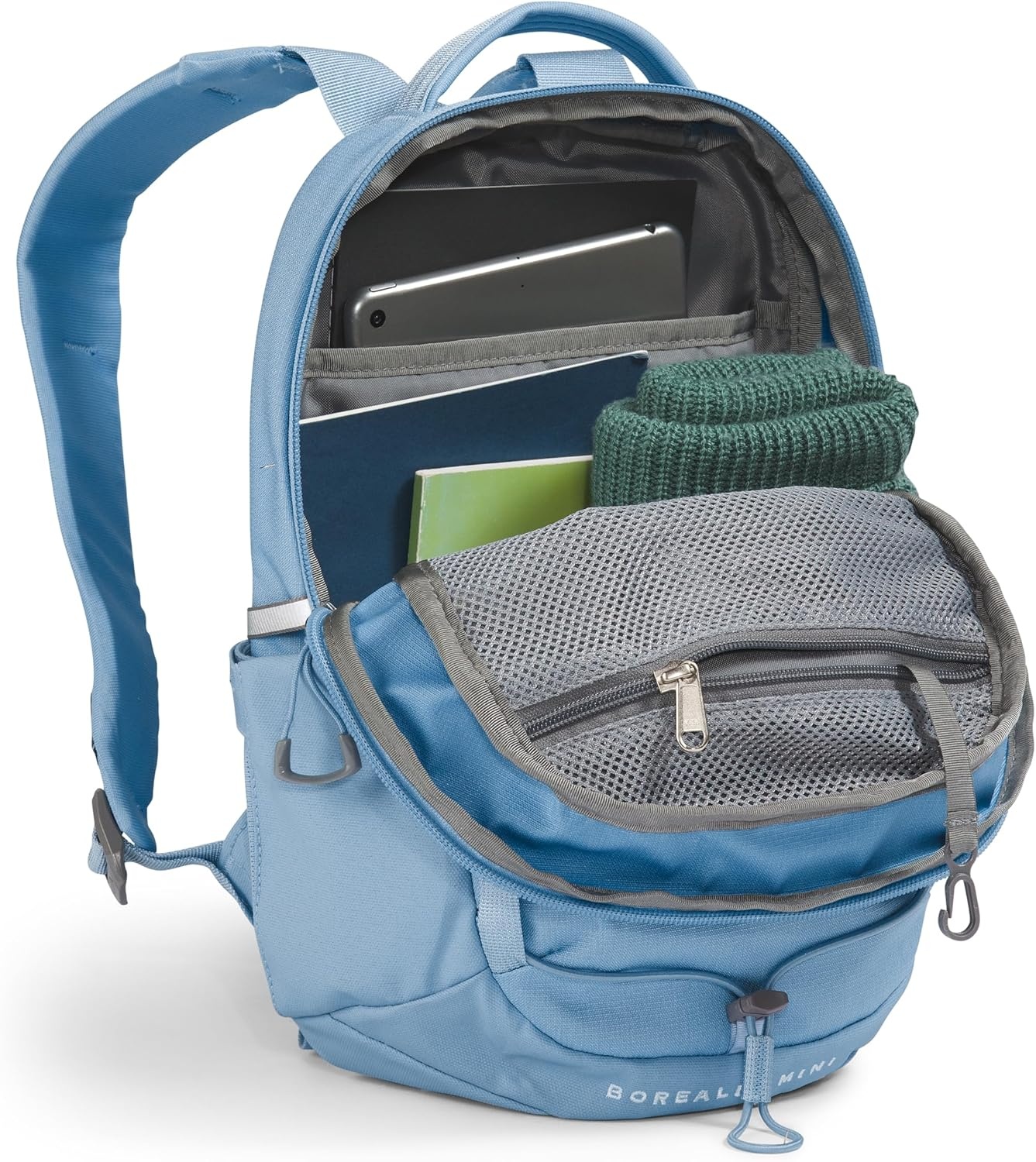 imageThe North Face Borealis Mini Backpack TNF BlackTNF BlackNPF One SizeSteel Blue Dark HeatherSteel Blue