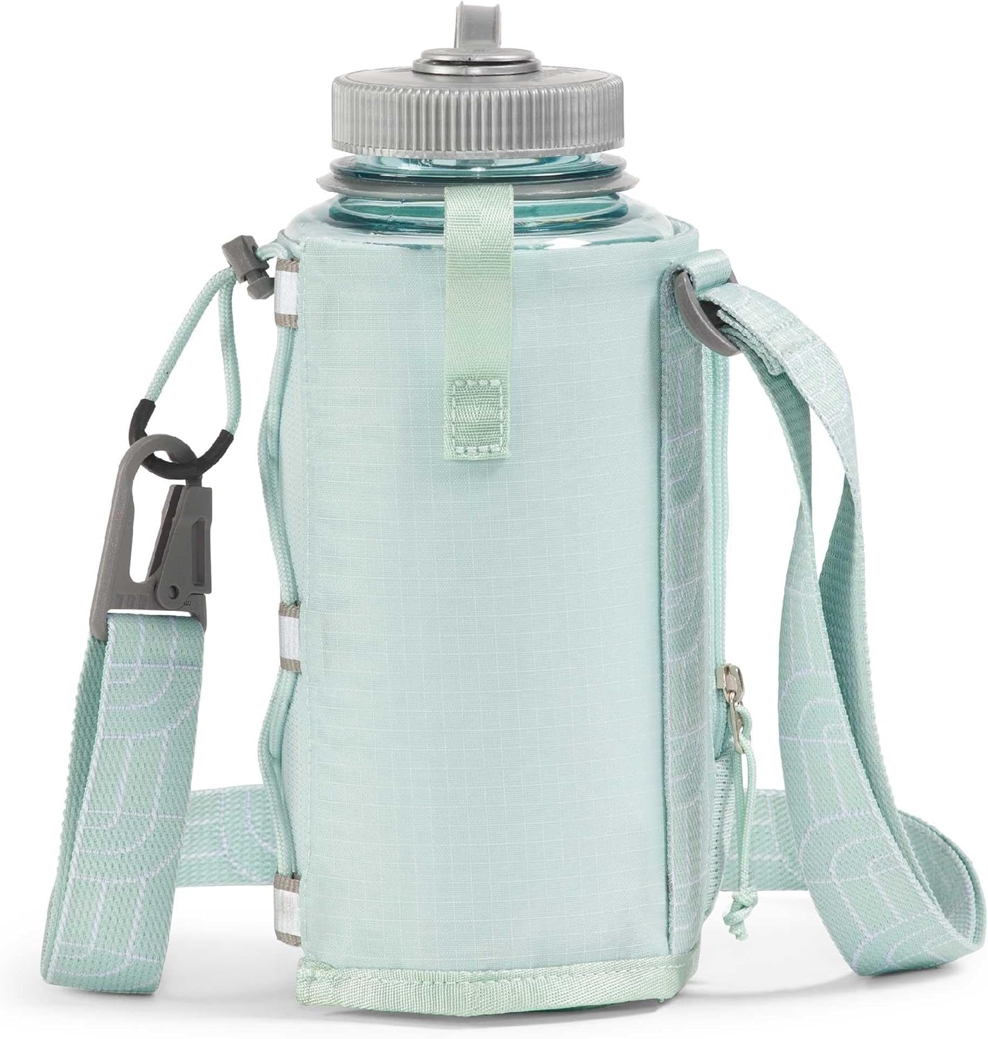 imageThe North Face Borealis Water Bottle Holder Adjustable Strap WaterRepellent Finish External Pocket with Key Hook Opal Frost One SizeOpal Frost