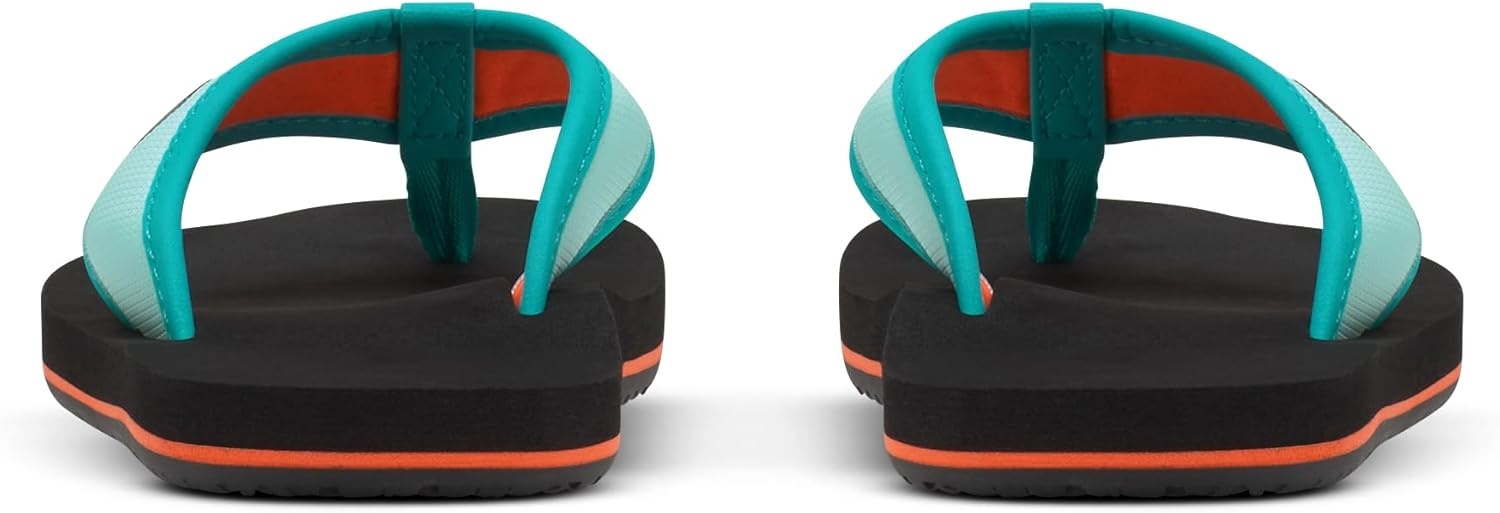 imageThe North Face Kids Base Camp FlipFlops ToddlerLittle KidBig KidGeyser AquaTnf Black