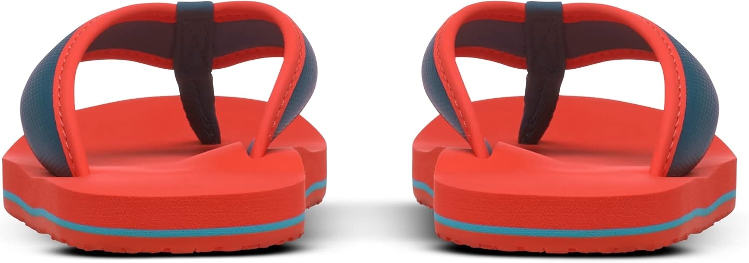 imageThe North Face Kids Base Camp FlipFlops ToddlerLittle KidBig KidRetro OrangeCoral Blue