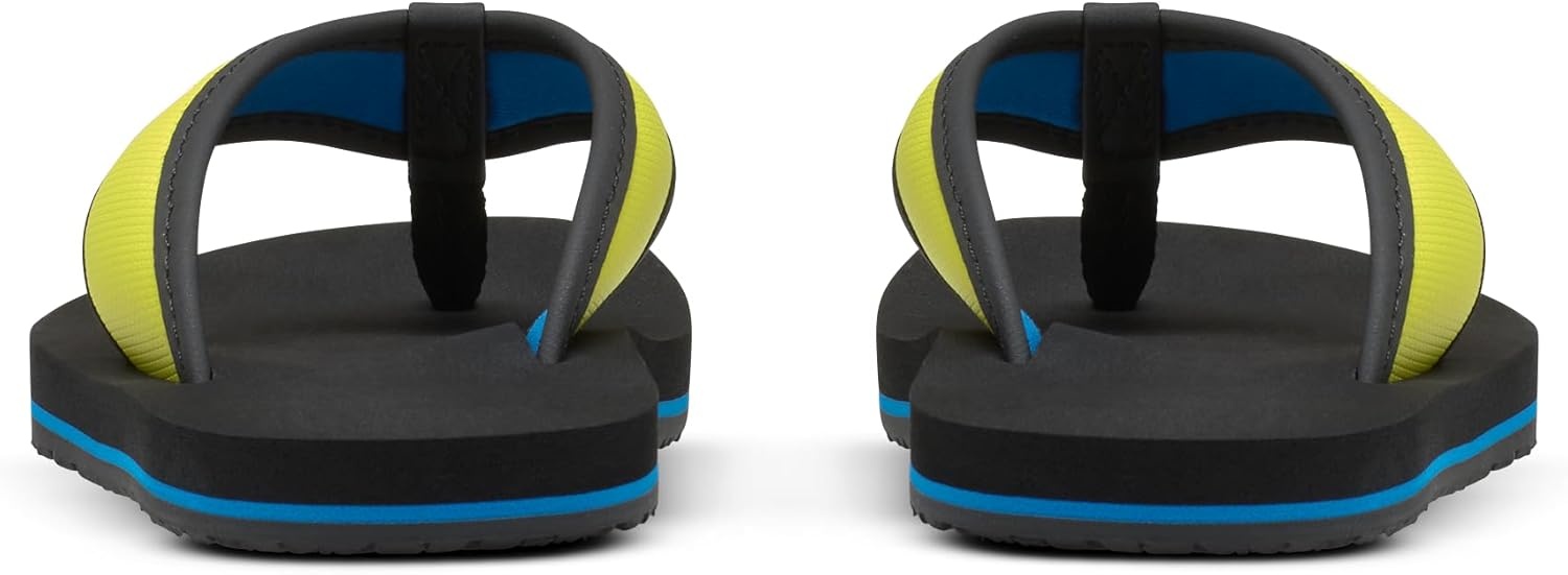 imageThe North Face Kids Base Camp FlipFlops ToddlerLittle KidBig KidSulphur Spring GreenHero Blue