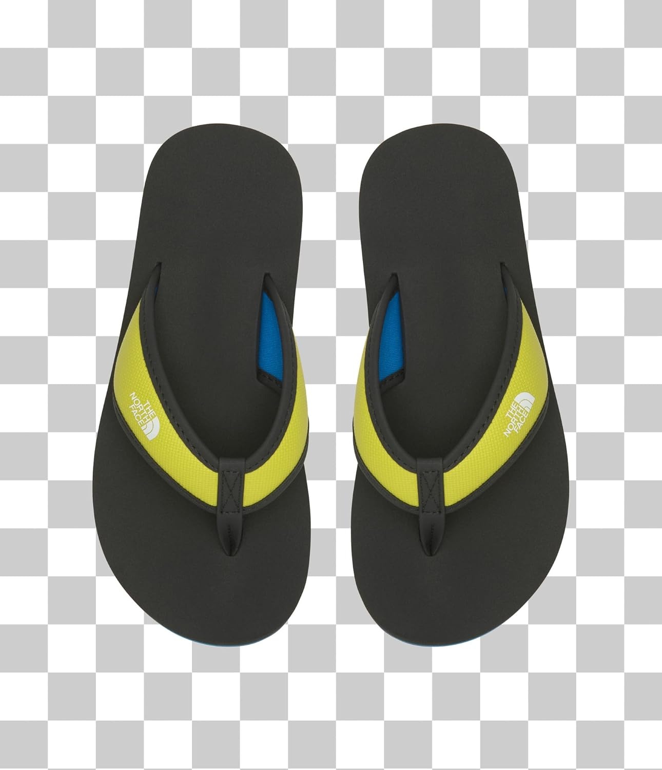 imageThe North Face Kids Base Camp FlipFlops ToddlerLittle KidBig KidSulphur Spring GreenHero Blue