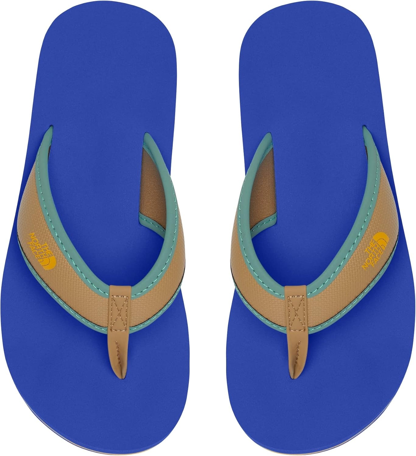 imageThe North Face Kids Base Camp FlipFlops ToddlerLittle KidBig KidTnf BlueUtility Brown