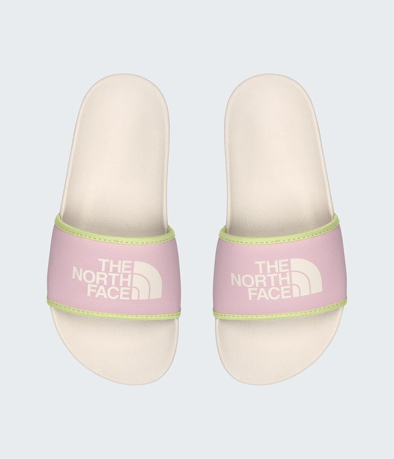imageThe North Face Kids Base Camp Slide III ToddlerLittle KidBig KidWhite DunePale Blossom