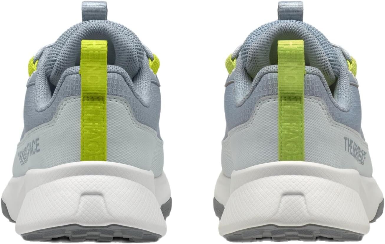 imageThe North Face Kids Fastpack II Hiker Waterproof Hiking Shoe Cushioned Rubber Sole Abrasion ResistantFrost GreyFizz Lime