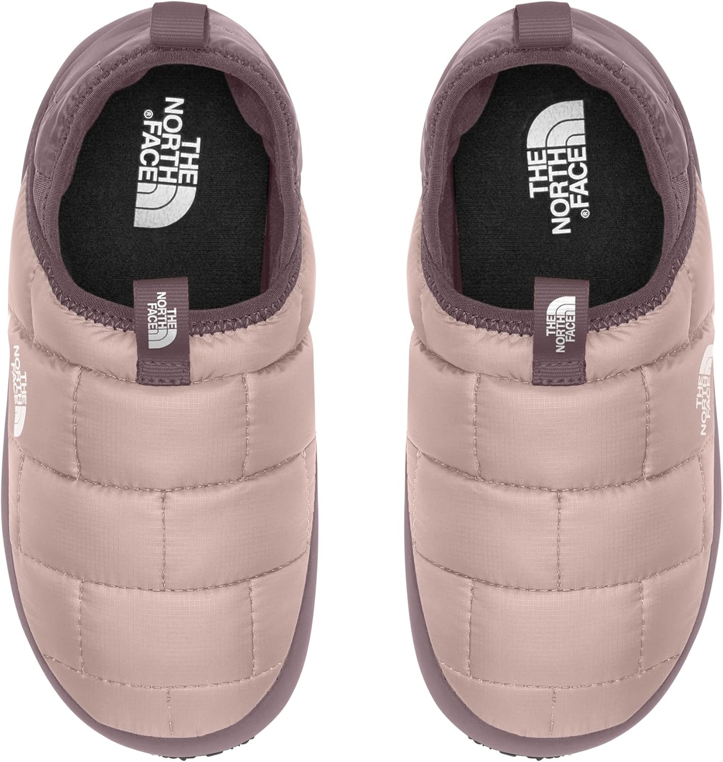 imageThe North Face Kids Thermoball Traction Mule II ToddlerLittle KidBig KidPink MossFawn Grey