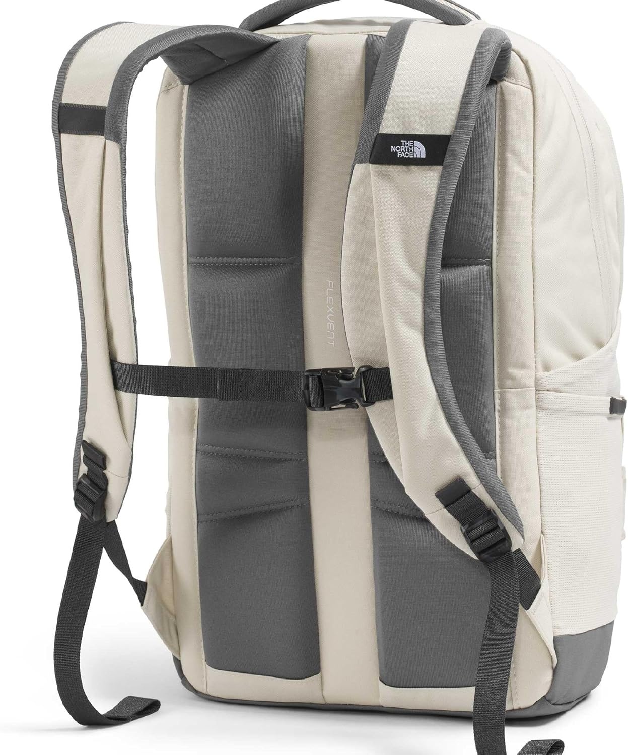 imageThe North Face Lichen Daypack Everyday Commuter Backpack Laptop Sleeve Water Bottle Pockets Center Front Pouch Smoked Pearl Dark HeatherTNF Black One SizeDesert StoneSmoked PearlNew Taupe Green