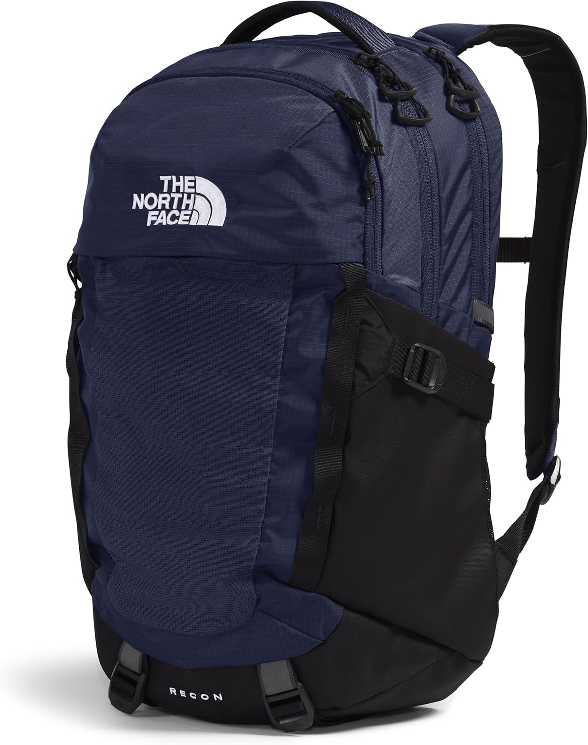 imageThe North Face Recon Everyday Laptop Backpack Daypack Water Repellent Laptop Sleeve 2 Water Bottle Pockets Asphalt Grey Light HeatherTNF BlackNPF One SizeTnf NavyTnf Blacknpf