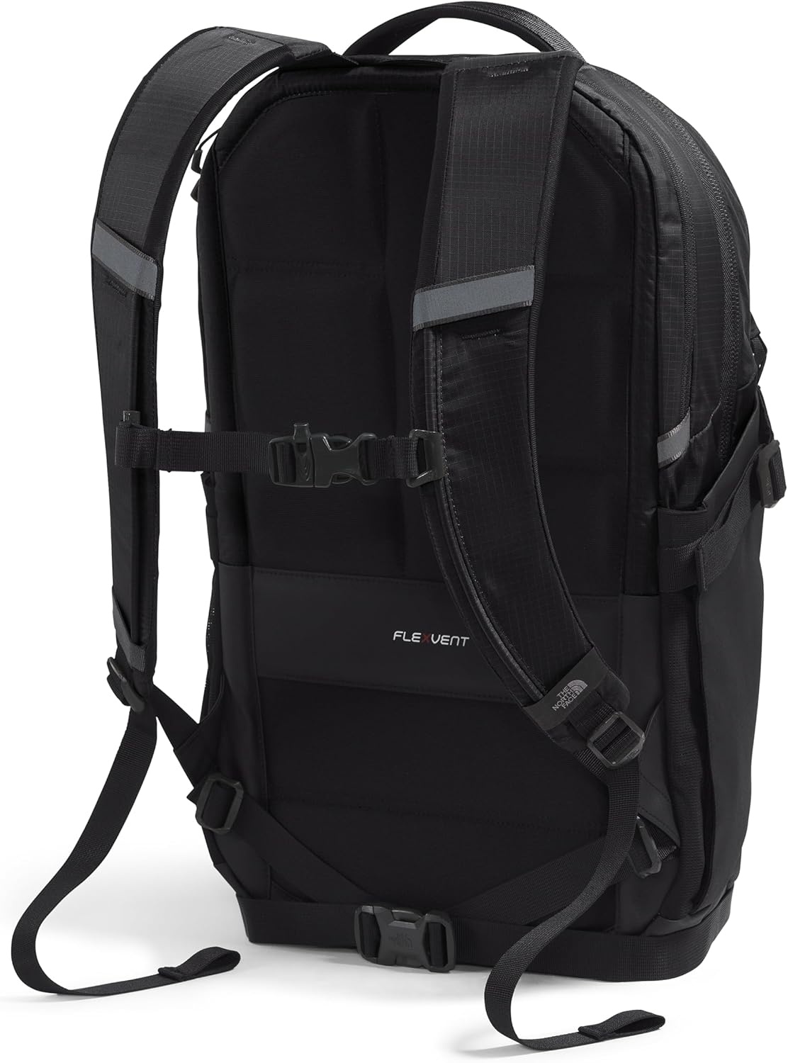 imageThe North Face Recon Everyday Laptop Backpack Daypack Water Repellent Laptop Sleeve 2 Water Bottle Pockets Asphalt Grey Light HeatherTNF BlackNPF One SizeTnf BlackTnf Blacknpf
