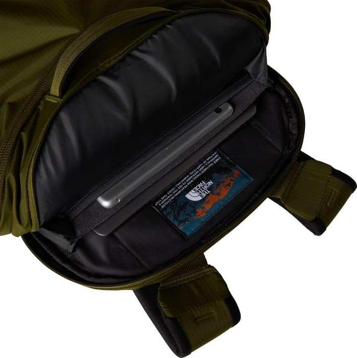 imageThe North Face Router Everyday Laptop Backpack Daypack Water Repellent Laptop Sleeve Reflective Details Asphalt Grey Light HeatherTNF BlackNPF One SizeForest Olivetnf Black