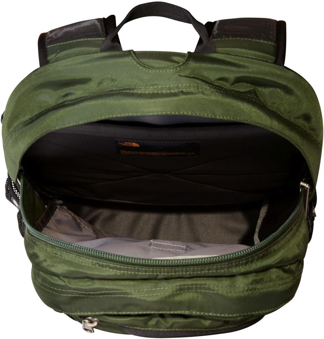 imageThe North Face Router Everyday Laptop Backpack Daypack Water Repellent Laptop Sleeve Reflective Details Asphalt Grey Light HeatherTNF BlackNPF One SizePine NeedleSrsggnTnfb