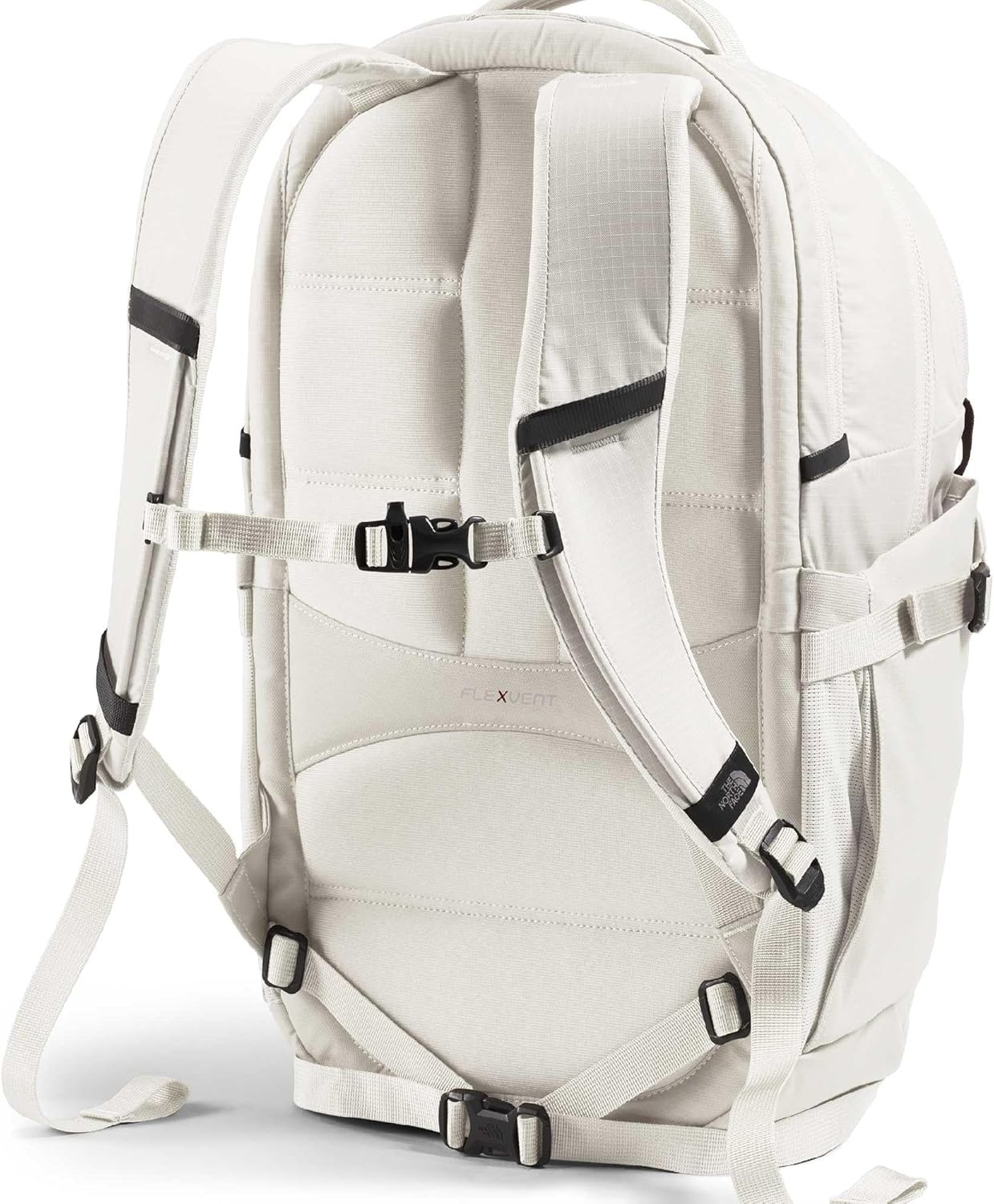 imageThe North Face Router Everyday Laptop Backpack Daypack Water Repellent Laptop Sleeve Reflective Details Asphalt Grey Light HeatherTNF BlackNPF One SizeWhite DuneTnf Black