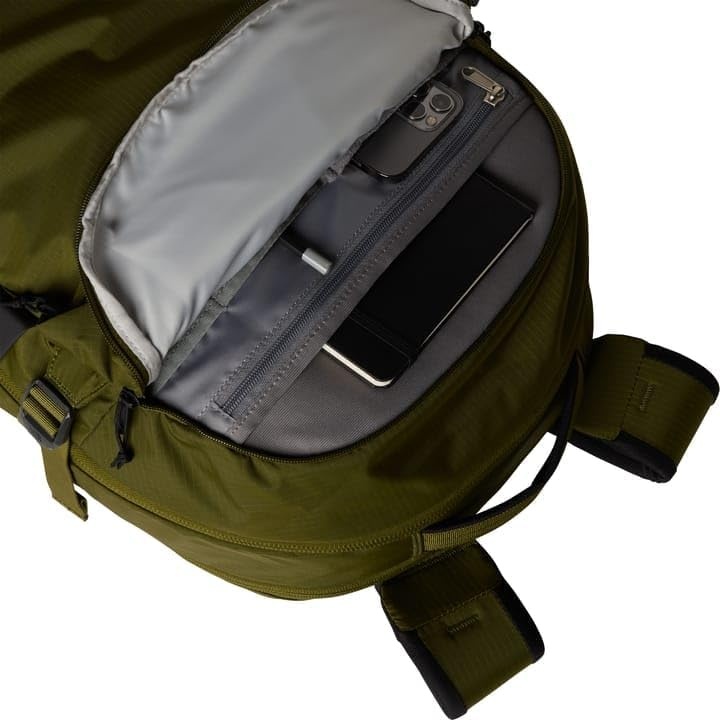 imageThe North Face Router Everyday Laptop Backpack Daypack Water Repellent Laptop Sleeve Reflective Details Asphalt Grey Light HeatherTNF BlackNPF One SizeForest Olivetnf Black