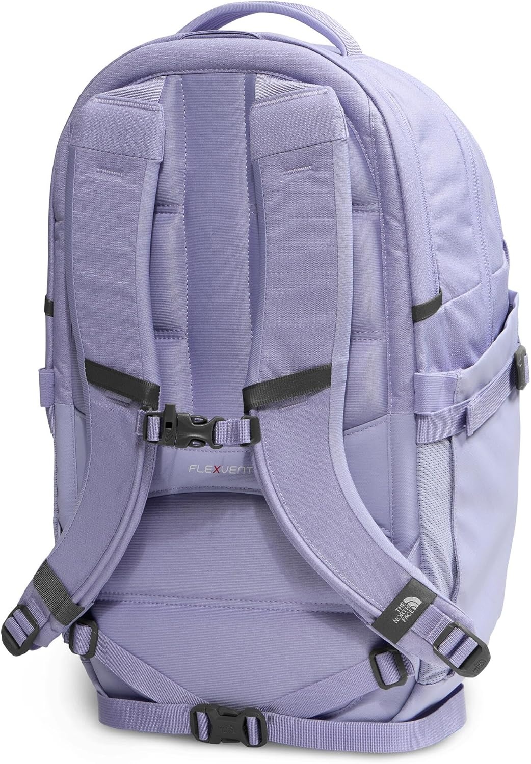 imageThe North Face Router Everyday Laptop Backpack Daypack Water Repellent Laptop Sleeve Reflective Details Asphalt Grey Light HeatherTNF BlackNPF One SizePale Plum Light HeatherPale Plum