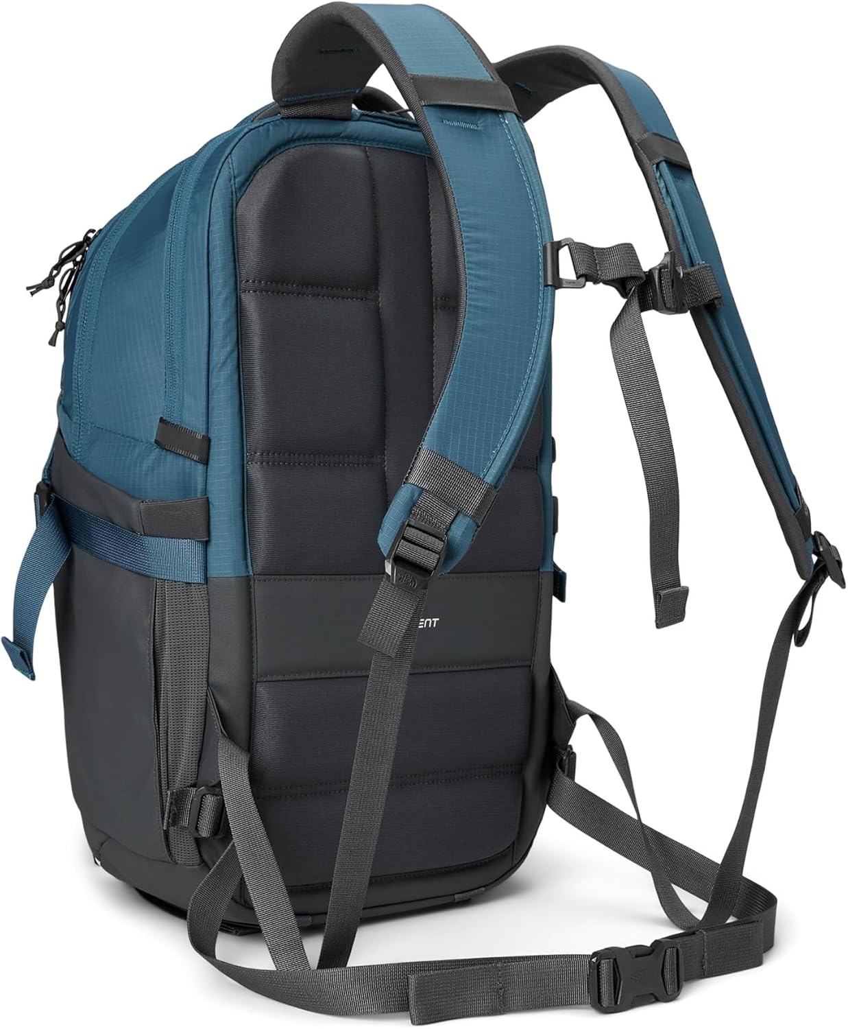 imageThe North Face Router Everyday Laptop Backpack Daypack Water Repellent Laptop Sleeve Reflective Details Asphalt Grey Light HeatherTNF BlackNPF One SizeSpaceAnthracite Grey