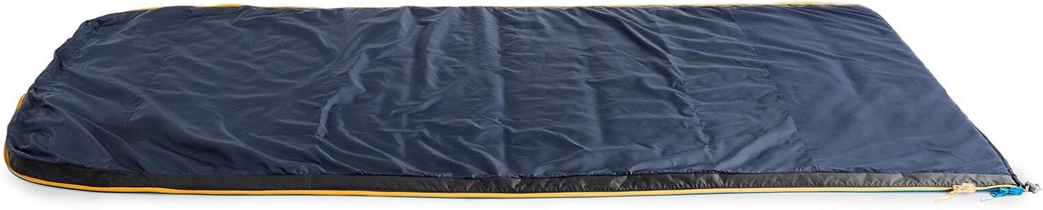 imageThe North Face SleepingBags Dolomite One 15F 9C 3in1 Insulated Sleeping Bag Water Repellent Rectangular Shape Fleece Lined Mid LayerHyper BlueRadiant YellowNPF