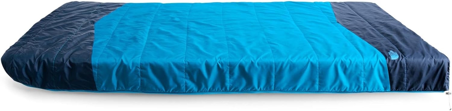 imageThe North Face SleepingBags Dolomite One 15F 9C 3in1 Insulated Sleeping Bag for 2 People Water Repellent Rectangular Shape Fleece Lined Mid LayerHyper BlueRadiant YellowNPF