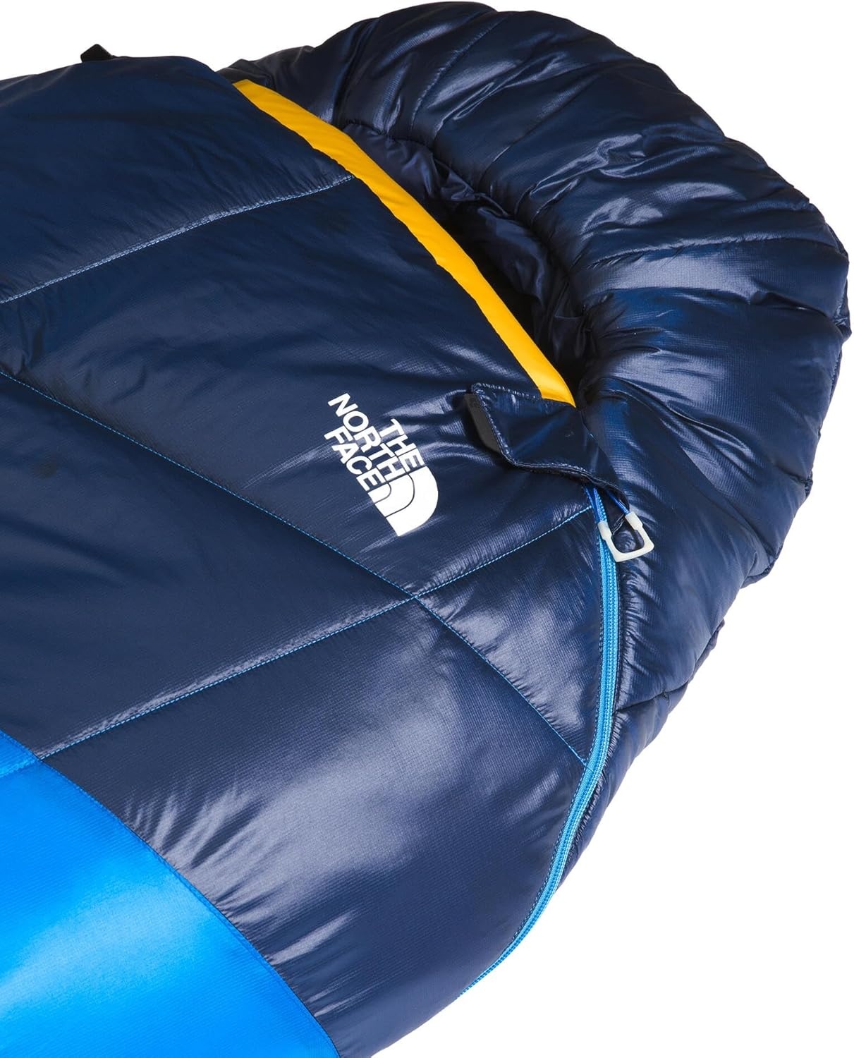 imageThe North Face SleepingBags One Bag 5F 15C 3in1 Insulated Sleeping Bag Water Repellent Heatseeker amp 800 Fill Down Insulation Includes Compression SackSuper Sonic BlueArrowwood YellowNPF