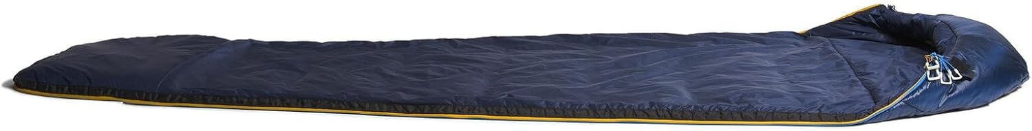 imageThe North Face SleepingBags One Bag 5F 15C 3in1 Insulated Sleeping Bag Water Repellent Heatseeker amp 800 Fill Down Insulation Includes Compression SackSuper Sonic BlueArrowwood YellowNPF