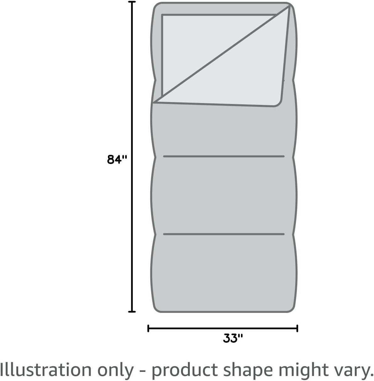 imageThe North Face SleepingBags Wawona Bed 35 Sleeping Bag Rectangular 35F 2C Insulated Camping Sleeping Bag Water RepellentRetro OrangeNPF