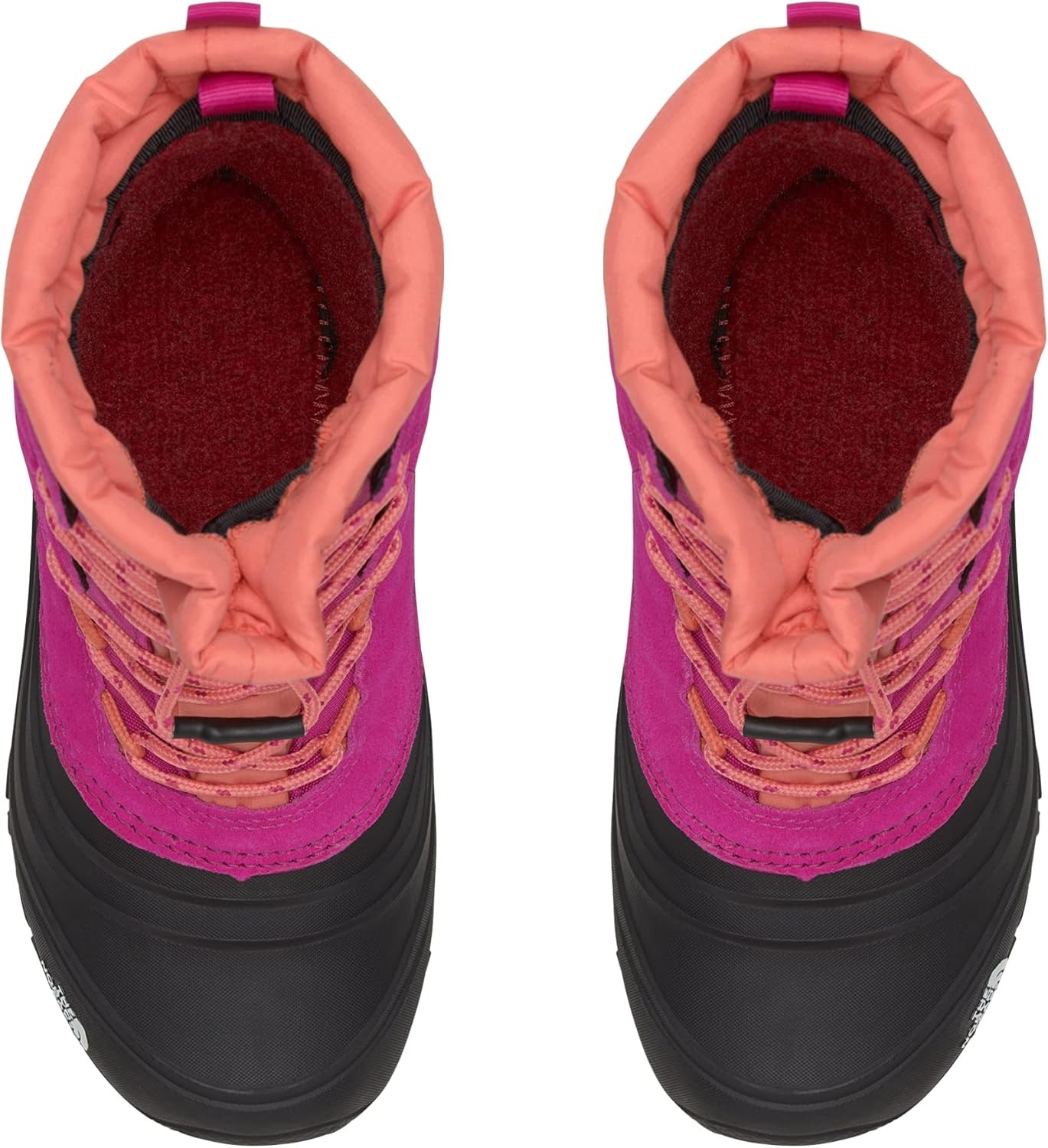 imageThe North Face Teen Alpenglow V Waterproof Boot Insulating Thermafelt Liner for Warmth at 25FFuschia PinkCoral Sunrise