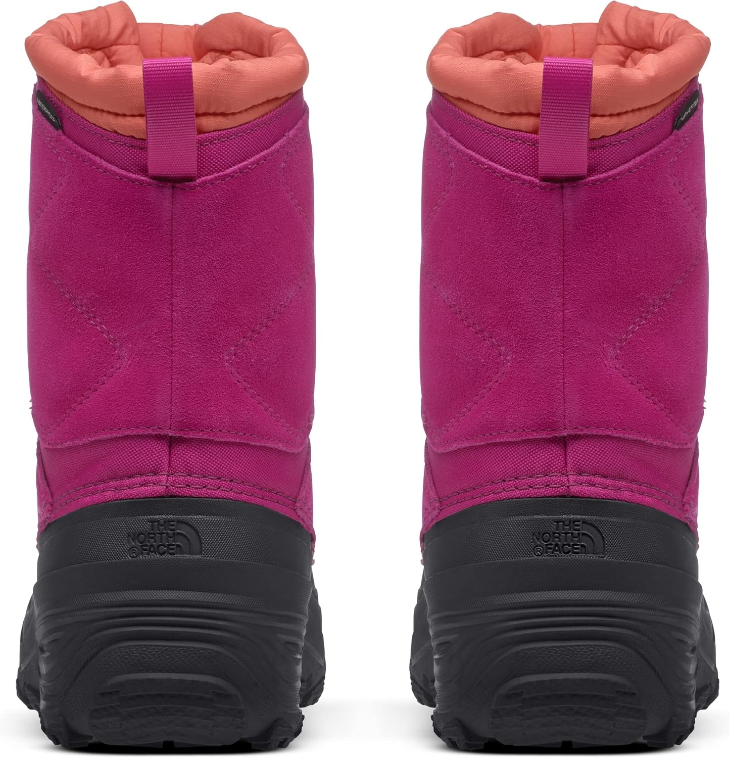imageThe North Face Teen Alpenglow V Waterproof Boot Insulating Thermafelt Liner for Warmth at 25FFuschia PinkCoral Sunrise