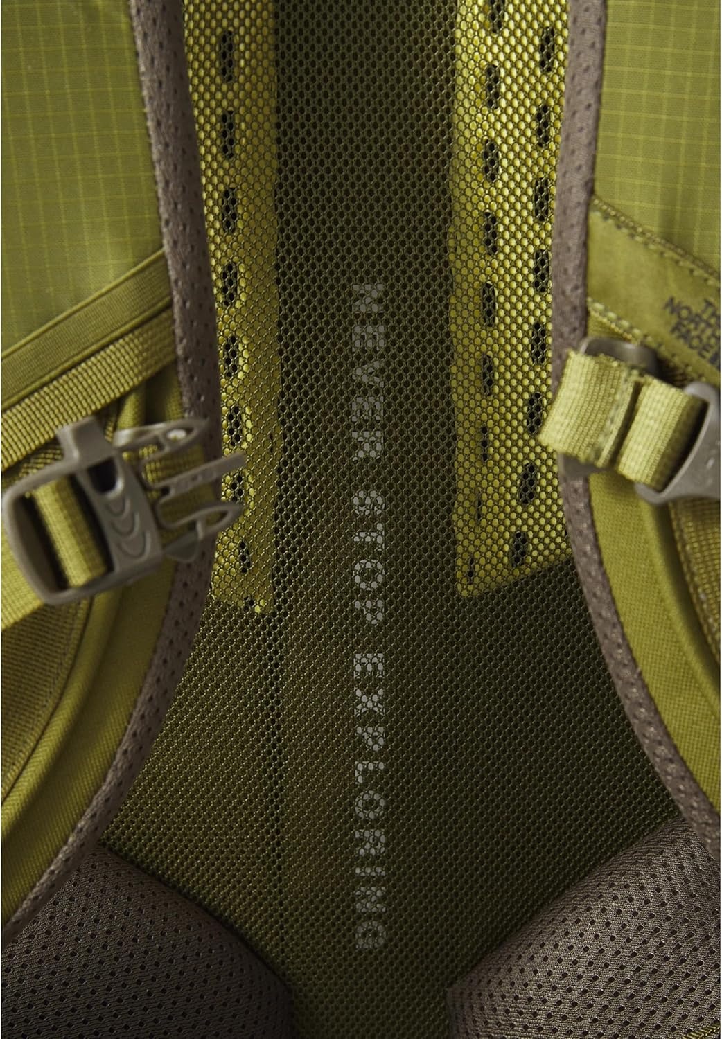 imageThe North Face Teen Terra 50 Unisex Hiking Backpack Breathable Back Panel amp Shoulder Straps Bottom Webbing Bladder Sleeve Forest OliveNew Taupe GreenNPF One SizeForest OliveNew Taupe Greennpf