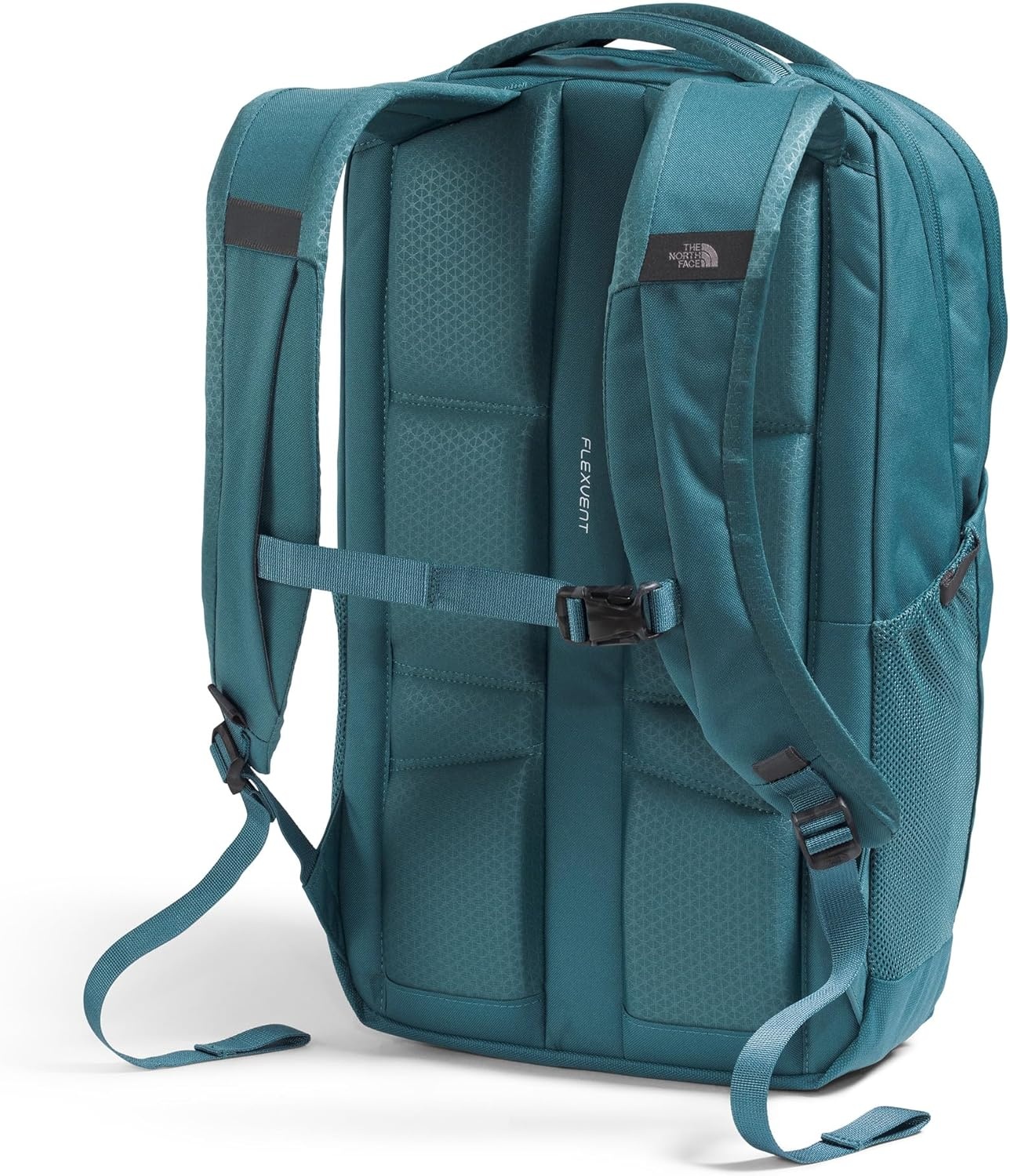 imageThe North Face Vault Everyday Laptop Backpack Commuter Travel Bag WaterRepellent Finish Spacious Compartment Mid Grey Dark HeatherTNF BlackNPF One SizeSpaceTnf Black