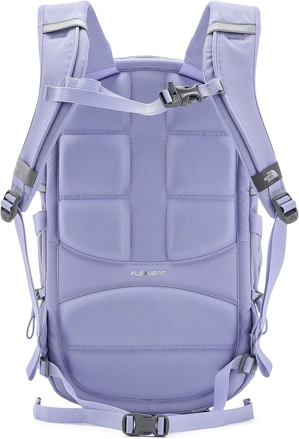 imageThe North Face Vault Everyday Laptop Backpack Commuter Travel Bag WaterRepellent Finish Spacious Compartment Mid Grey Dark HeatherTNF BlackNPF One SizePale Plum Light HeatherPale Plum