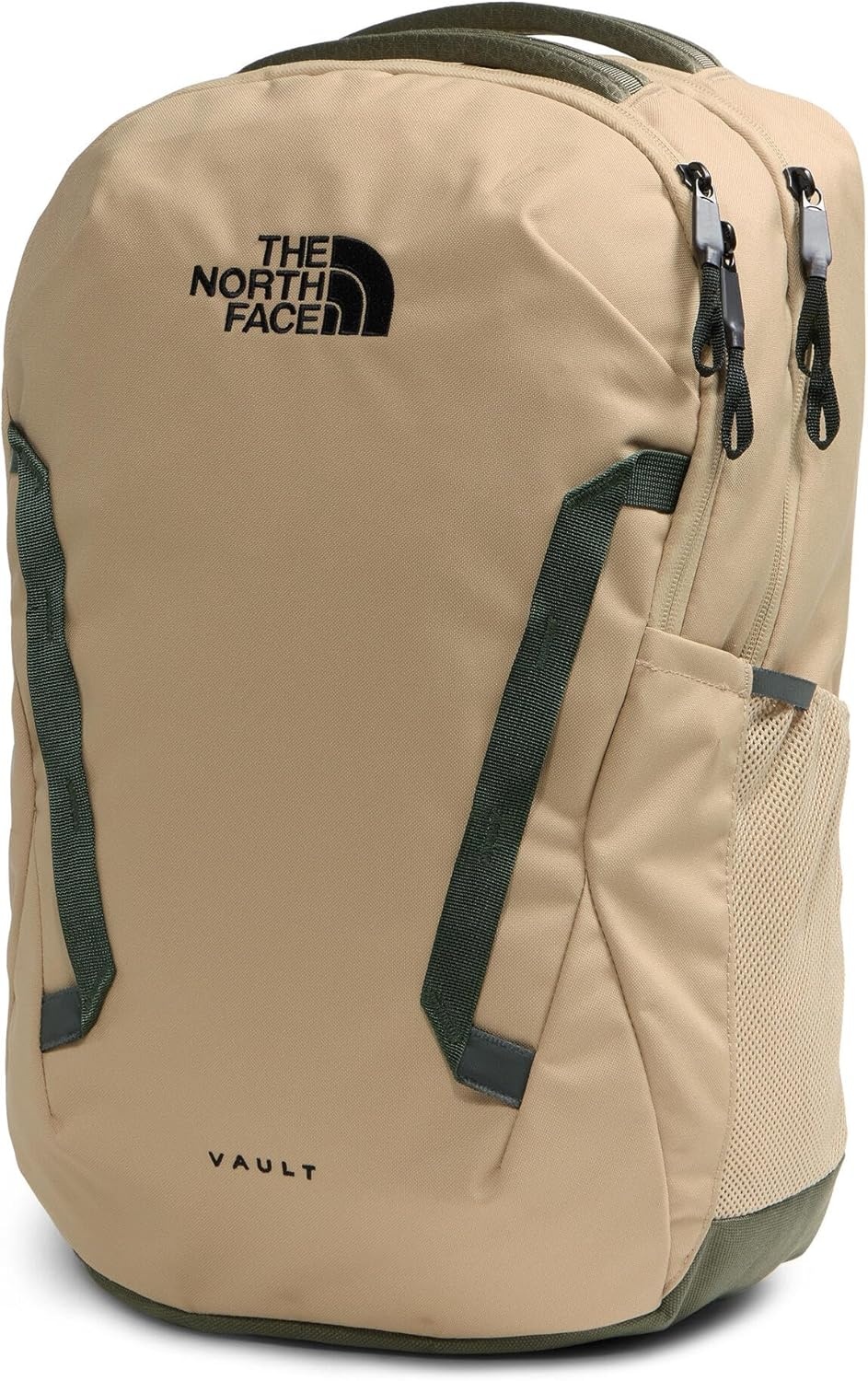imageThe North Face Vault Everyday Laptop Backpack Commuter Travel Bag WaterRepellent Finish Spacious Compartment Mid Grey Dark HeatherTNF BlackNPF One SizeKhaki StoneNew Taupe GreenBottle Green