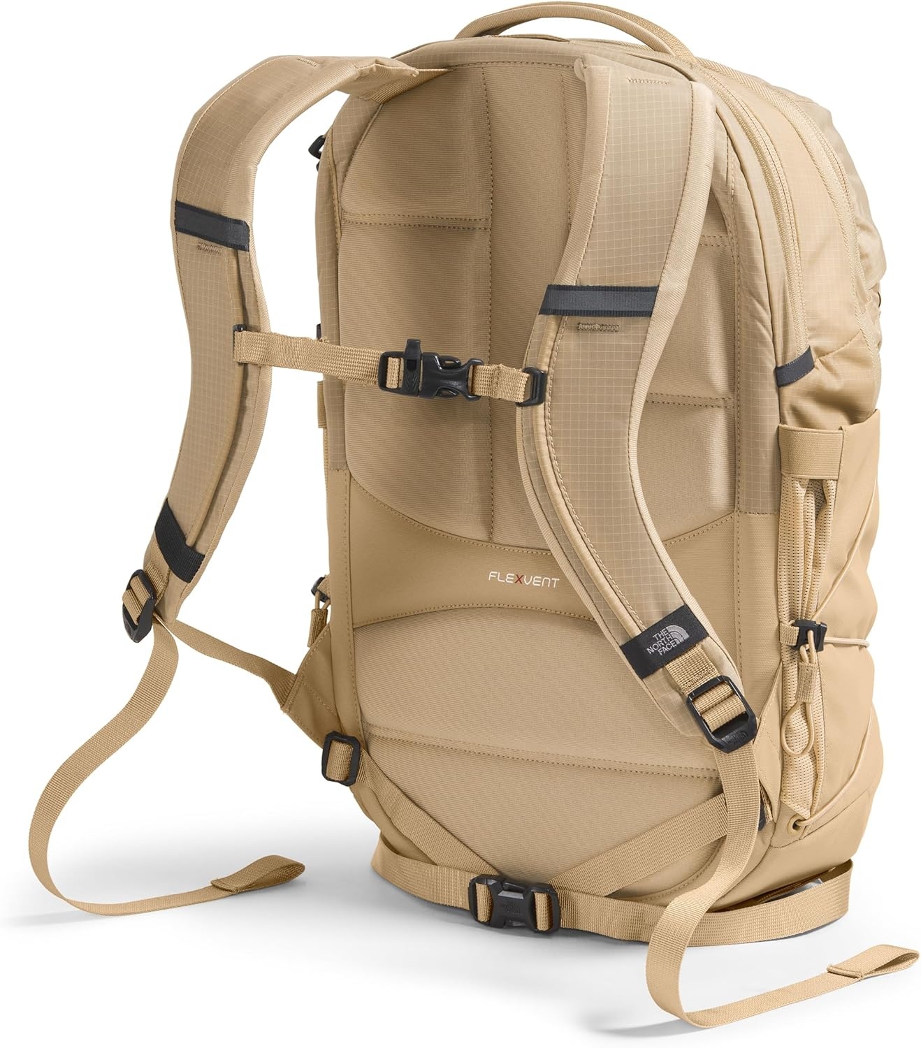 imageThe North Face Womens Borealis Commuter Laptop Backpack Everyday Travel Bag Laptop Sleeve Reflective Details Stone Slab Light HeatherStone Slab One SizeKhaki Stone
