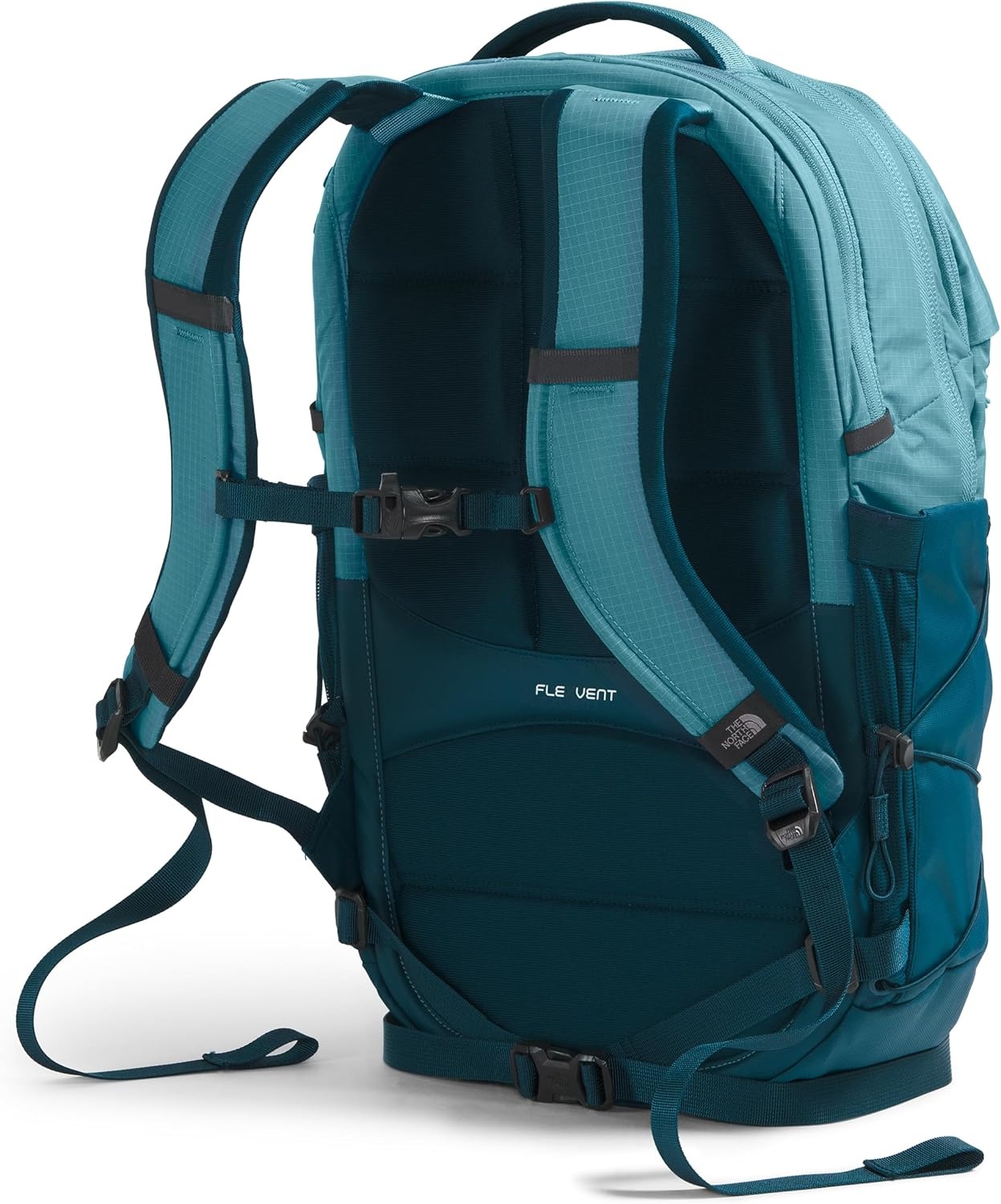 imageThe North Face Womens Borealis Commuter Laptop Backpack Everyday Travel Bag Laptop Sleeve Reflective Details Stone Slab Light HeatherStone Slab One SizeAlgae BlueMidnight Petrol