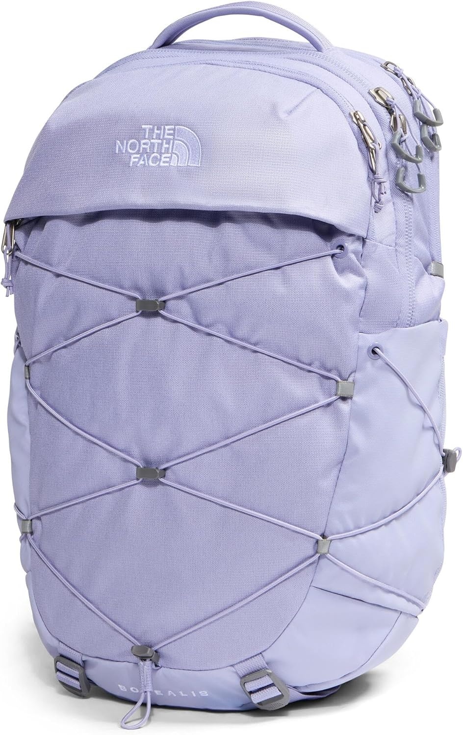 imageThe North Face Womens Borealis Commuter Laptop Backpack Everyday Travel Bag Laptop Sleeve Reflective Details Stone Slab Light HeatherStone Slab One SizePale Plum Light HeatherPale Plum