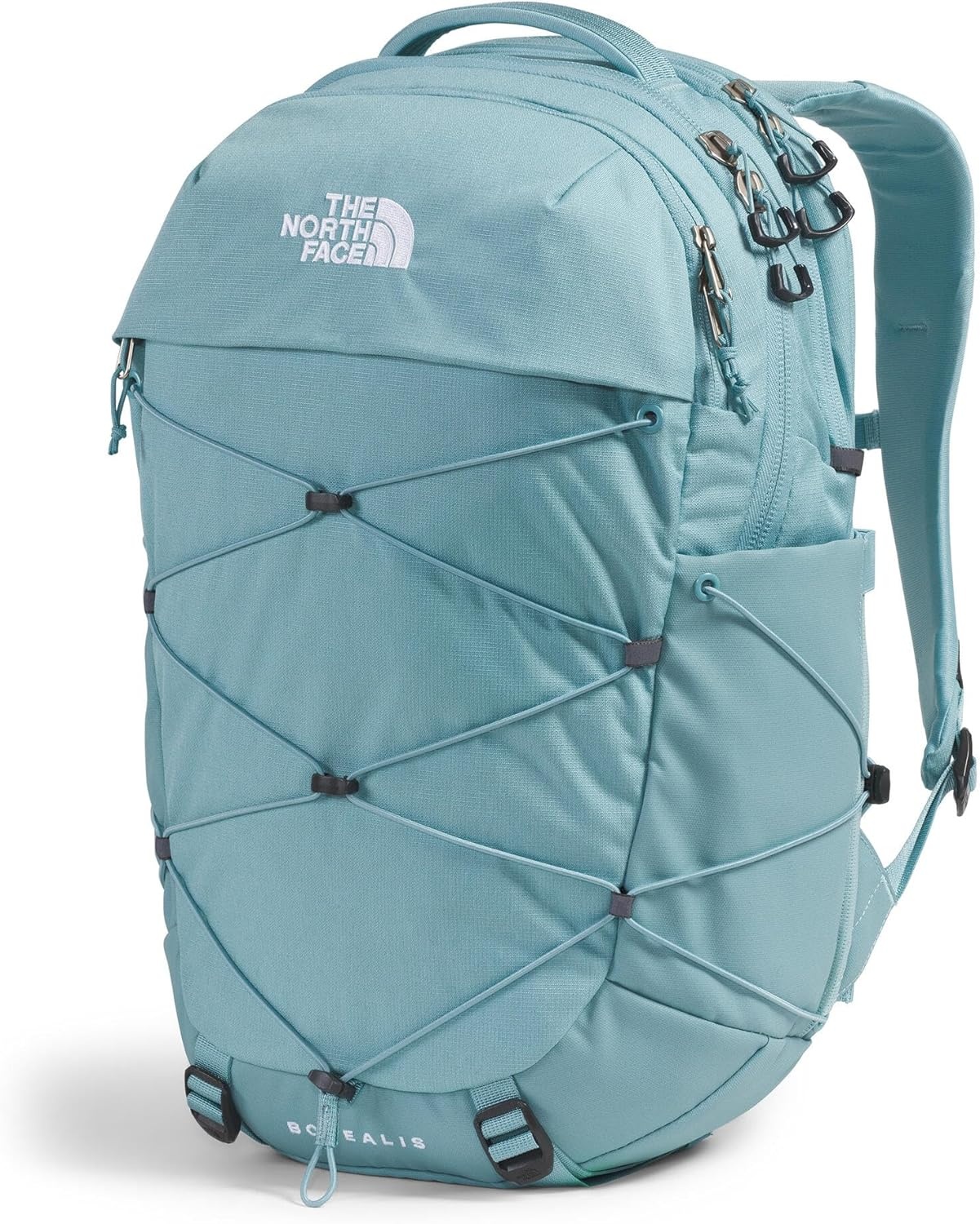 imageThe North Face Womens Borealis Commuter Laptop Backpack Everyday Travel Bag Laptop Sleeve Reflective Details Stone Slab Light HeatherStone Slab One SizeBlue Eclipse Light HeatherBlue Eclipse