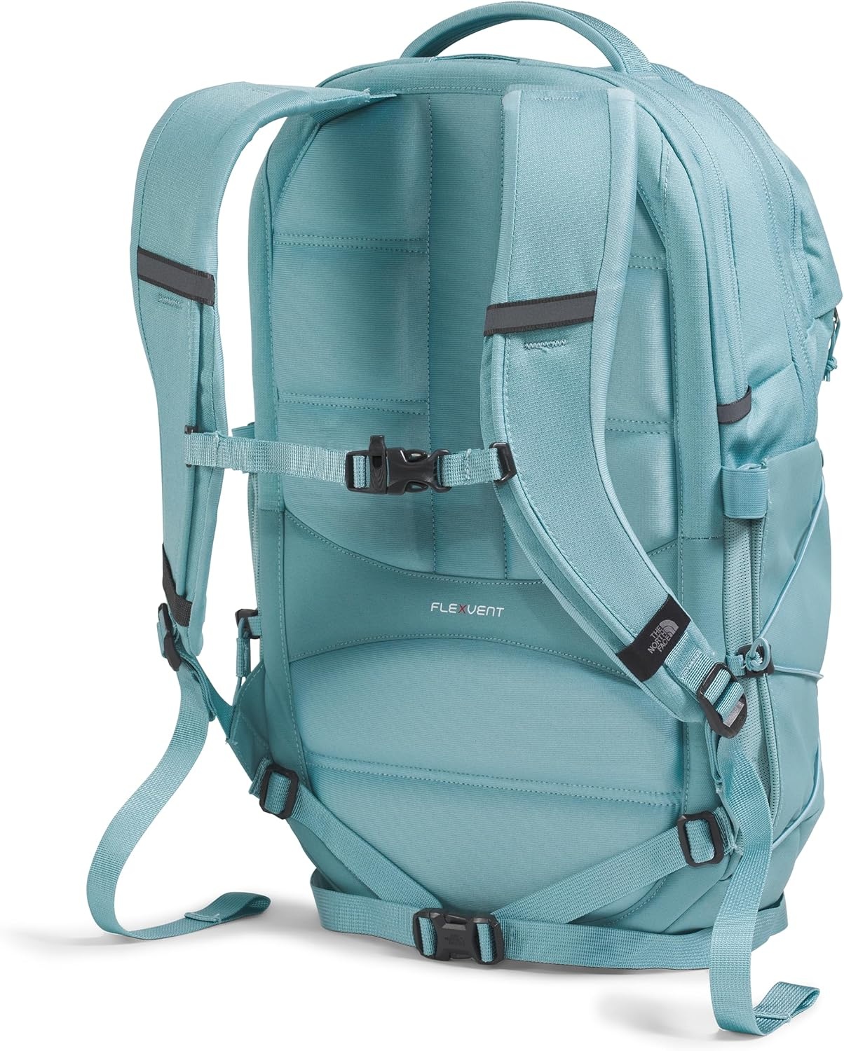 imageThe North Face Womens Borealis Commuter Laptop Backpack Everyday Travel Bag Laptop Sleeve Reflective Details Stone Slab Light HeatherStone Slab One SizeBlue Eclipse Light HeatherBlue Eclipse
