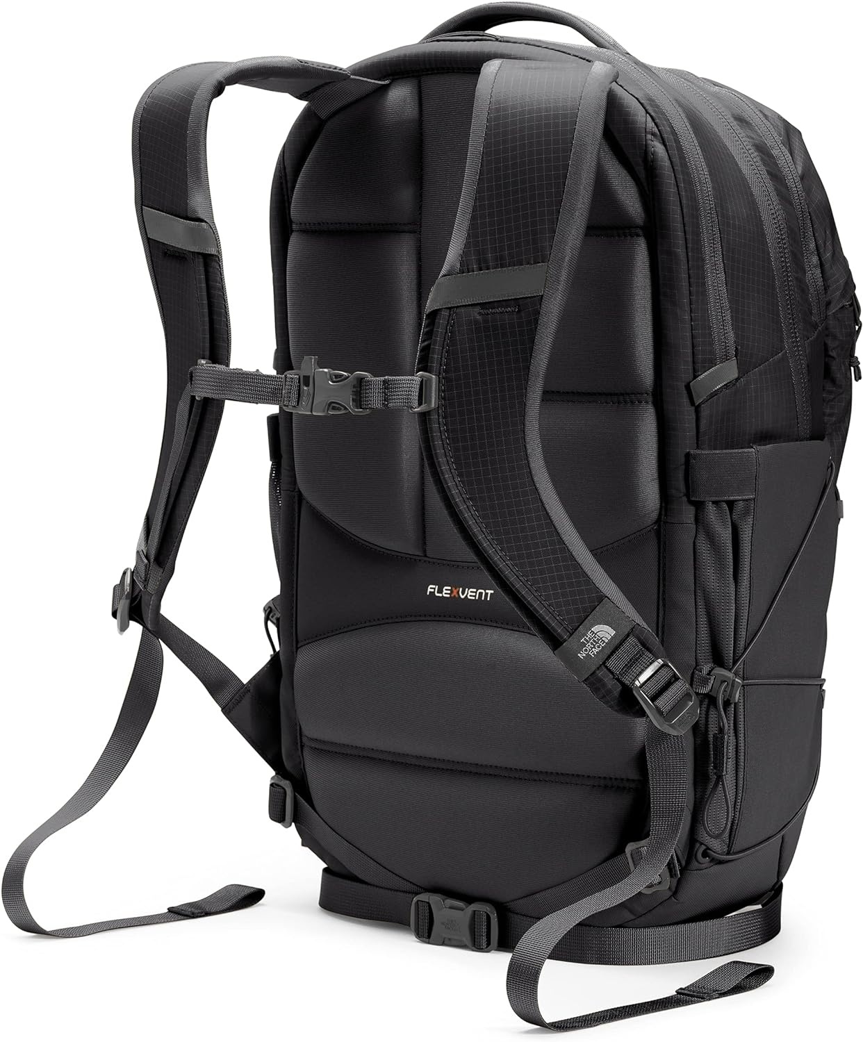 imageThe North Face Womens Borealis Commuter Laptop Backpack Everyday Travel Bag Laptop Sleeve Reflective Details Stone Slab Light HeatherStone Slab One SizeTnf BlackTnf White