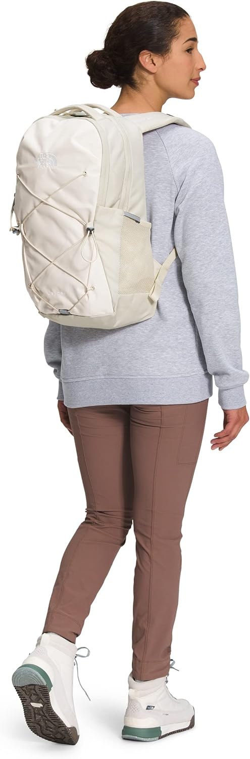 imageThe North Face Womens Jester Everyday Laptop Backpack Commuter Travel Bag Laptop Sleeve WaterRepellent Minimal Grey Dark HeatherMinimal GreyNPF One SizeIcecap Blue Fall Wanderer PrintIcecap BlueGravel