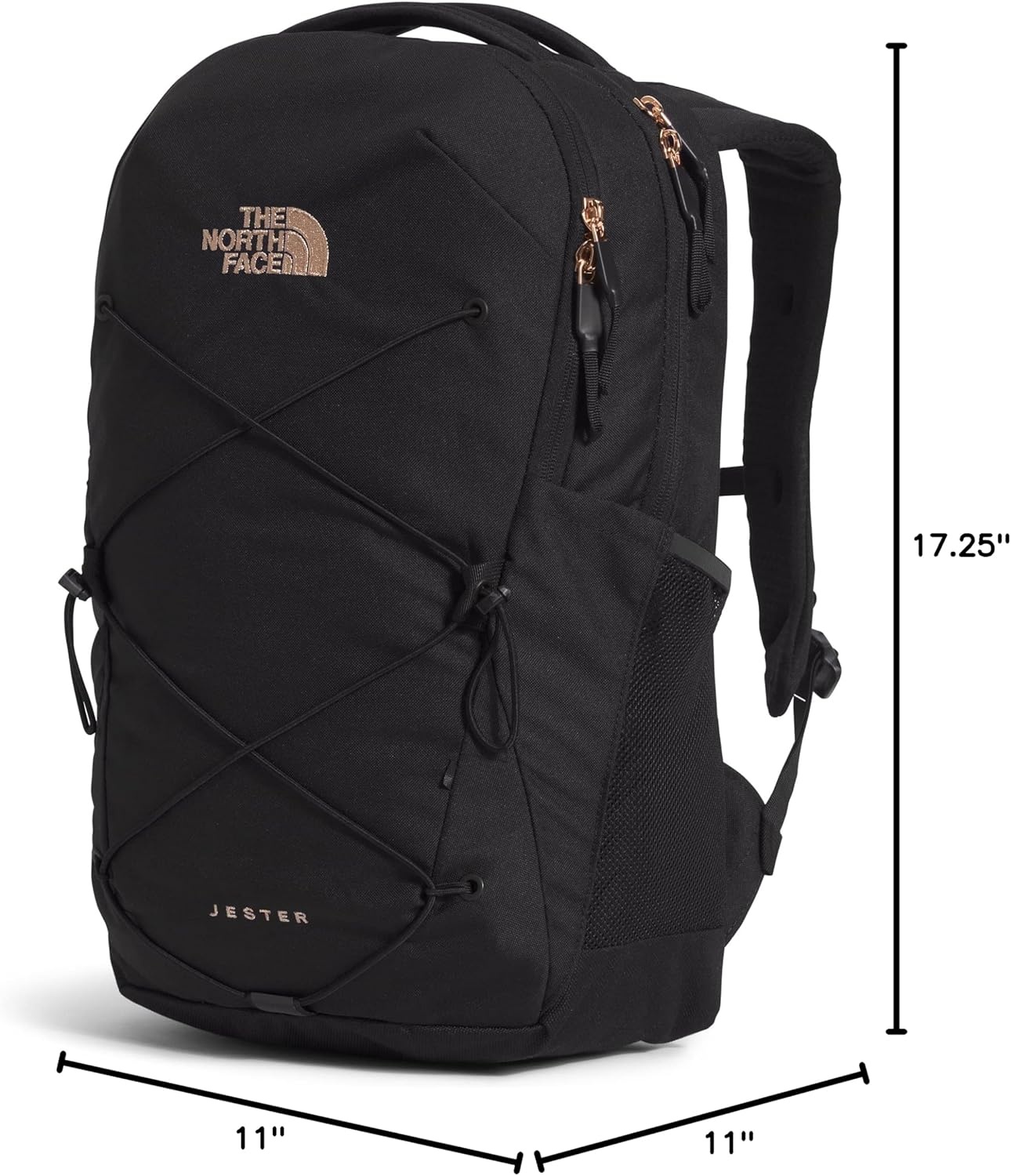 imageThe North Face Womens Jester Everyday Laptop Backpack Commuter Travel Bag Laptop Sleeve WaterRepellent Minimal Grey Dark HeatherMinimal GreyNPF One SizeTnf BlackBurnt Coral Metallic 1
